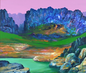 Landscape painting cycle in various formats