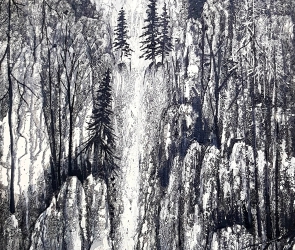 Monochrome paints cycle with various formats